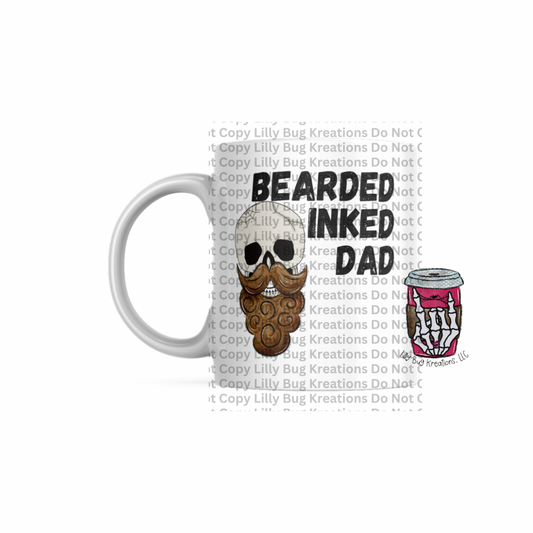 Bearded Inked Dad Mug