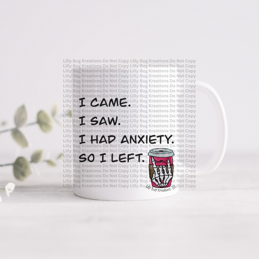 I Came. I Saw. Mug