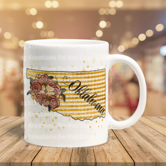 Boho Oklahoma Mug